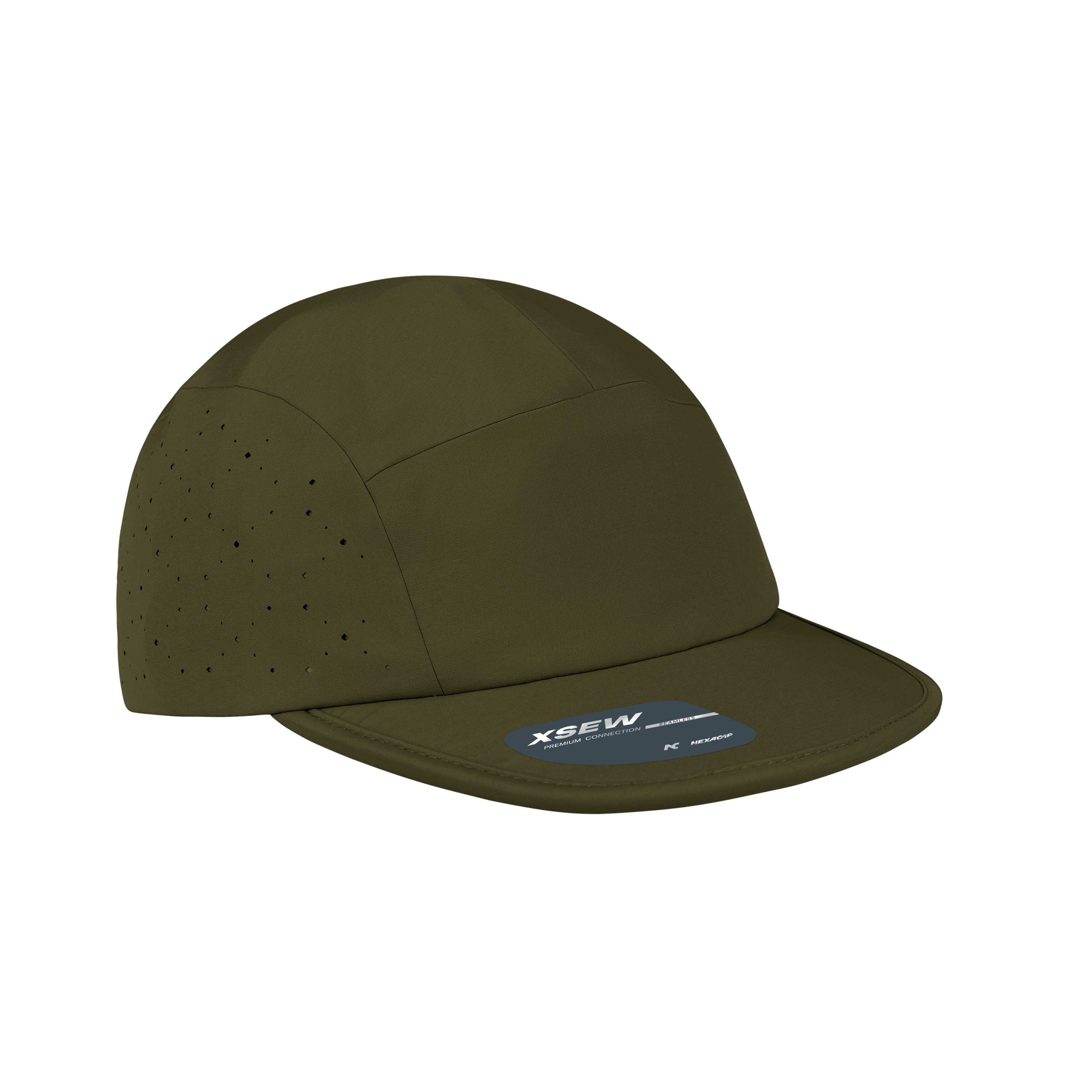 (PDX268) XSew™ Seamless Perforated Camper Hat