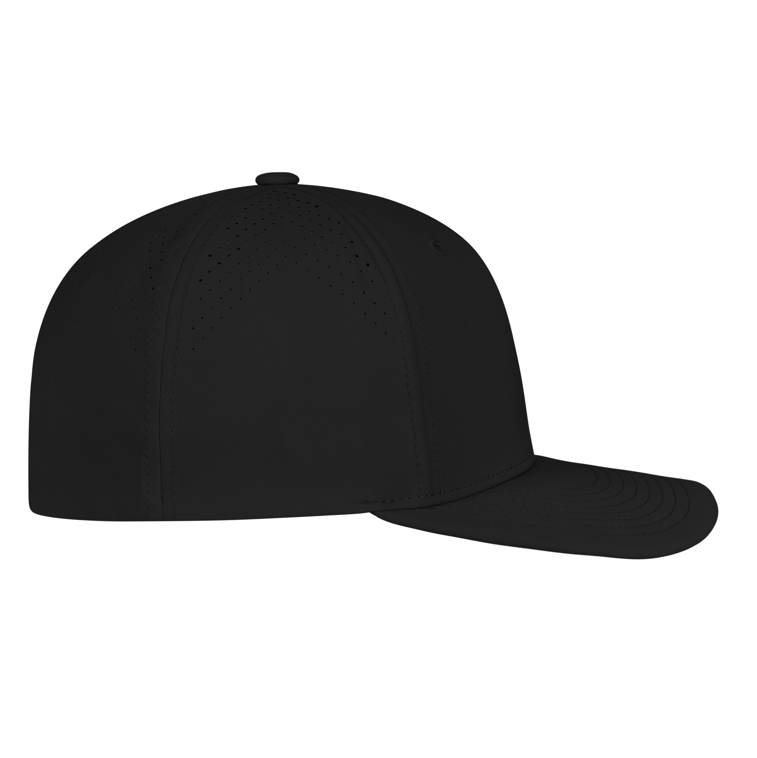 (MVP327) Nexa Fit™ 6 Panel Game Day Perforation Fitted Cap