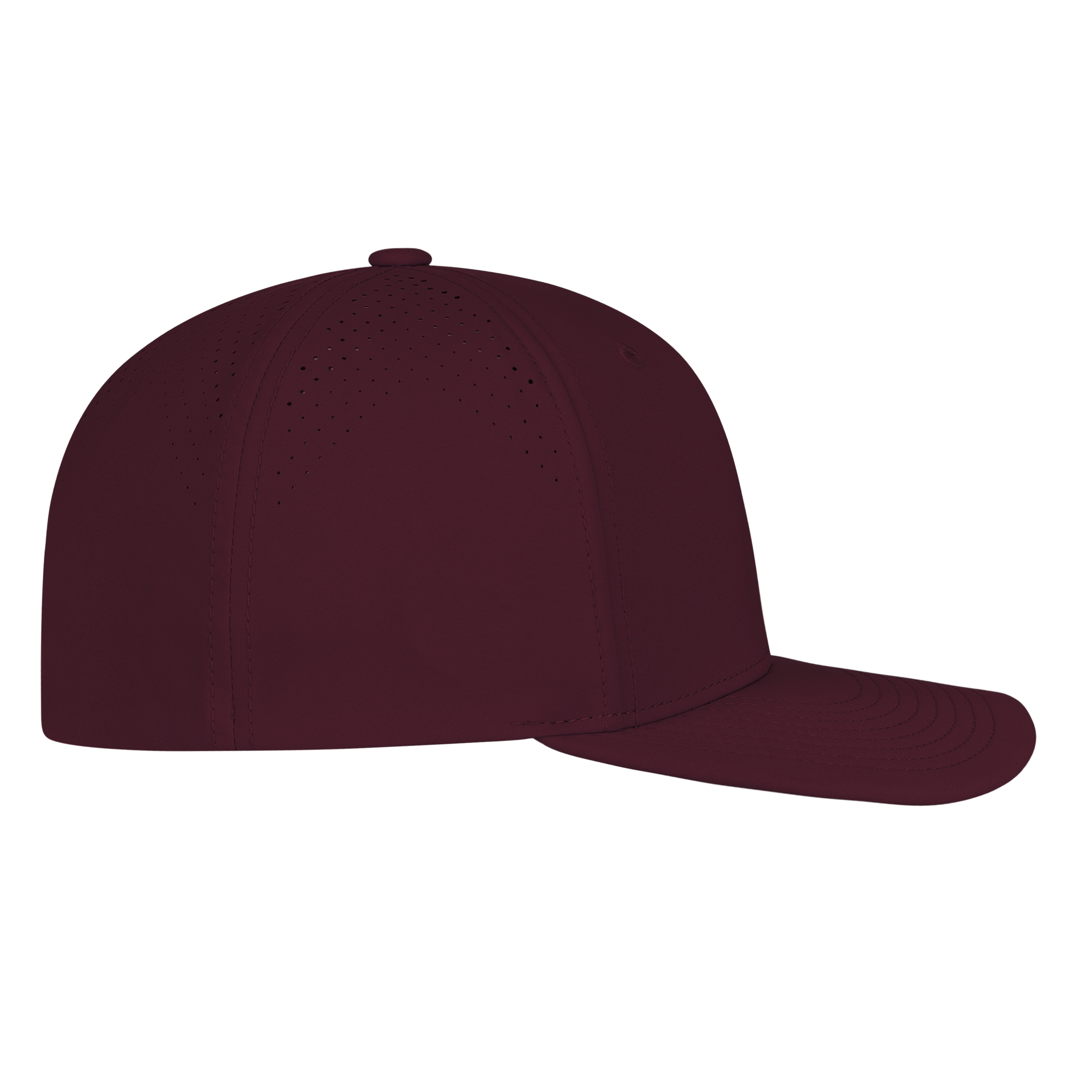 (MVP327) Nexa Fit™ 6 Panel Game Day Perforation Fitted Cap