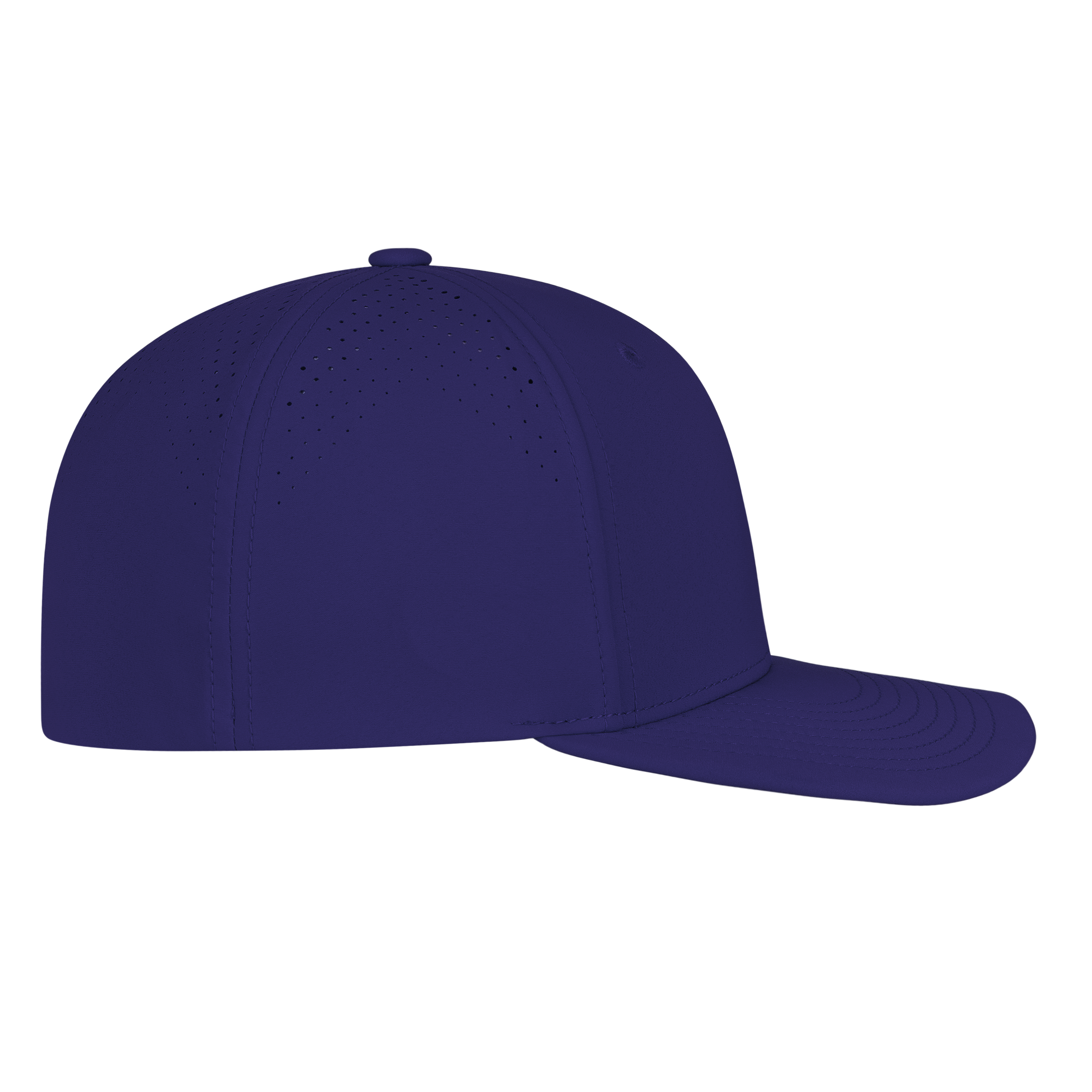 (MVP327) Nexa Fit™ 6 Panel Game Day Perforation Fitted Cap