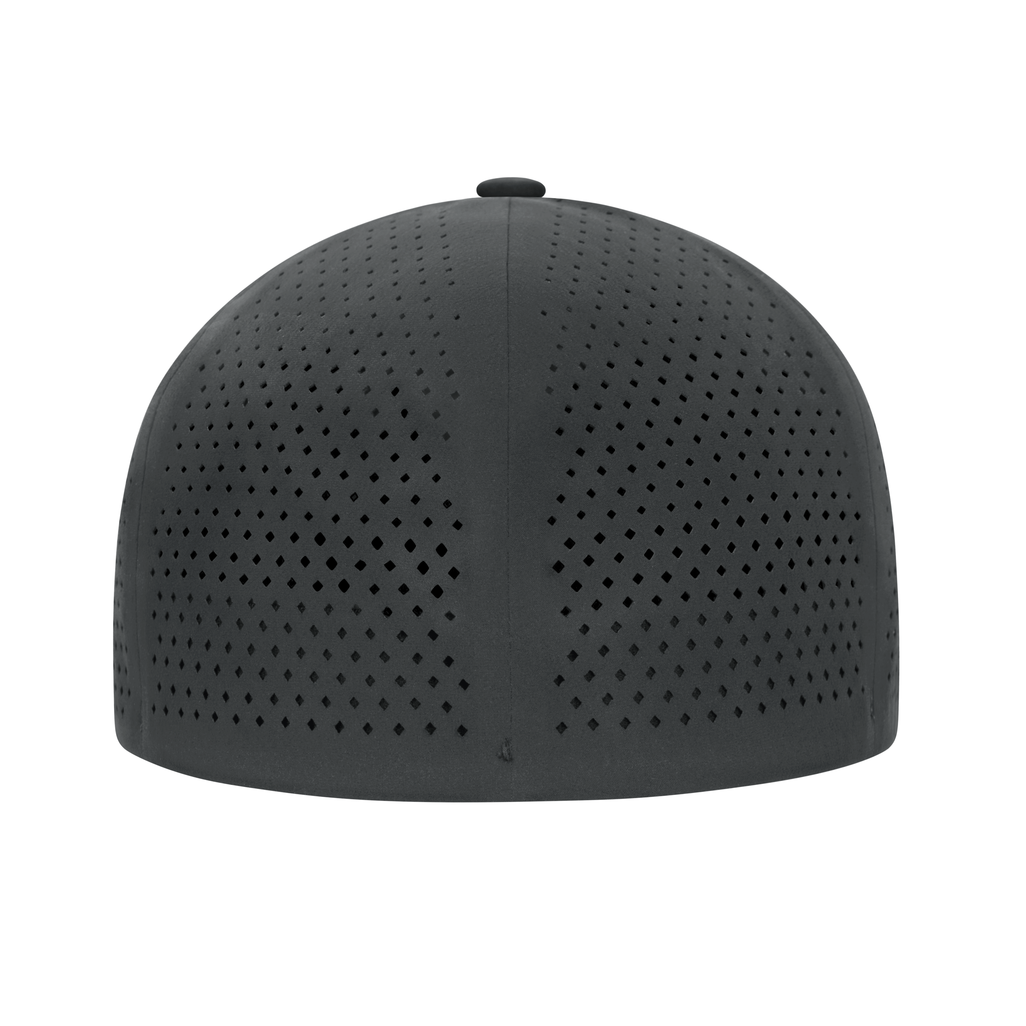 (MVP277) XSew™ 6 Panel Seamless Perforated Golf Fitted Cap