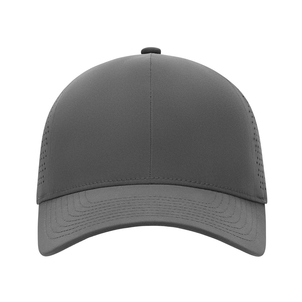 (MVP277) XSew™ 6 Panel Seamless Perforated Golf Fitted Cap