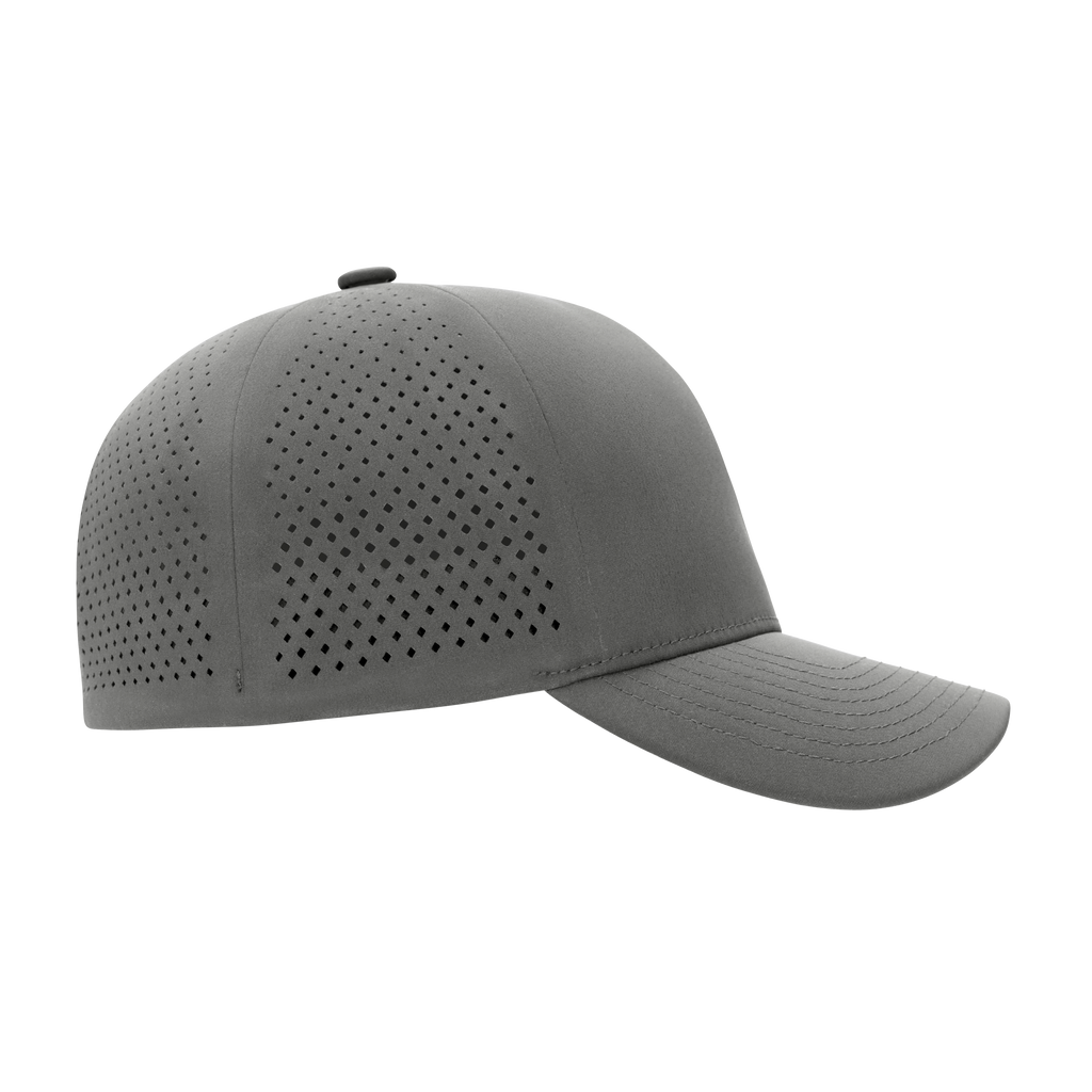 (MVP277) XSew™ 6 Panel Seamless Perforated Golf Fitted Cap