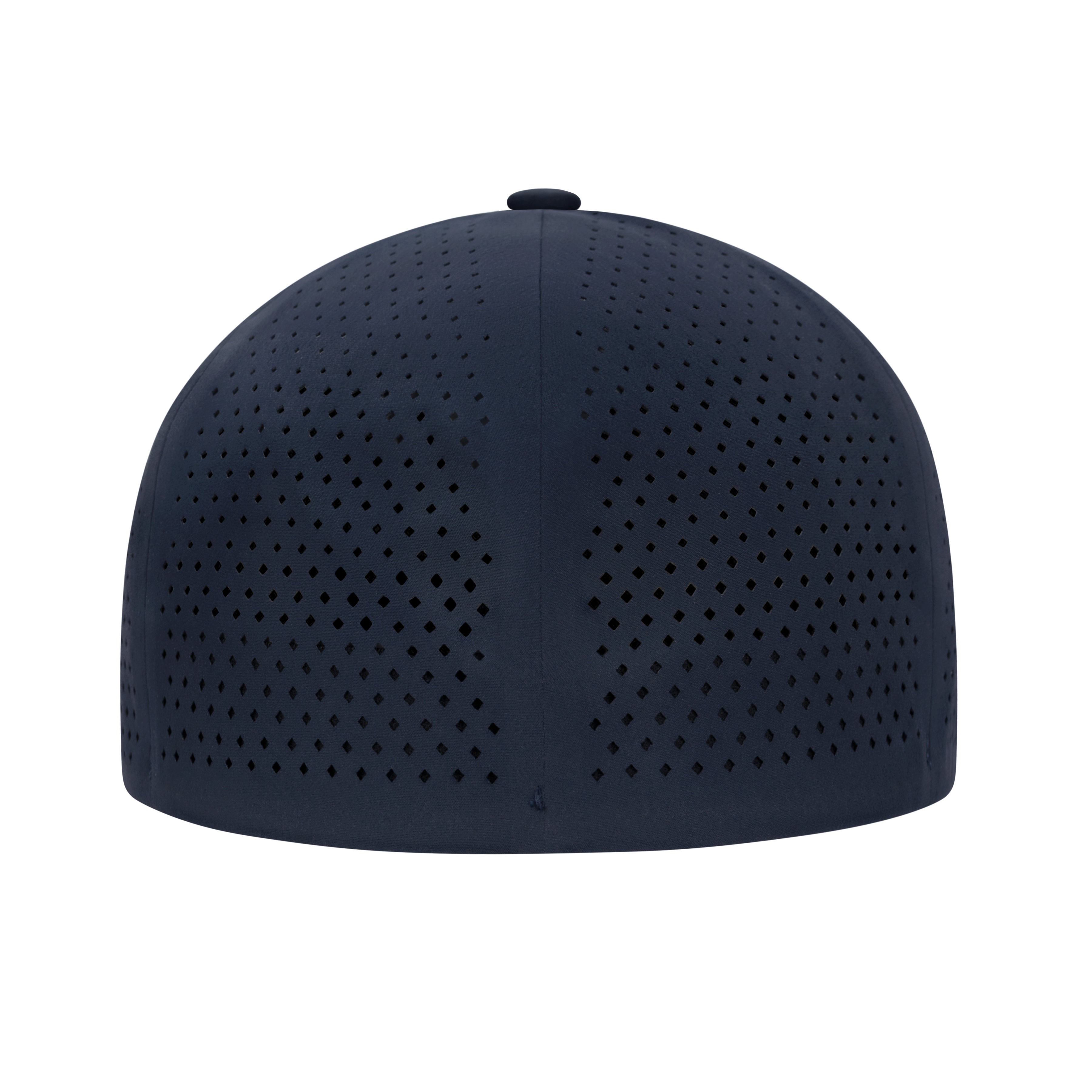 (MVP277) XSew™ 6 Panel Seamless Perforated Golf Fitted Cap