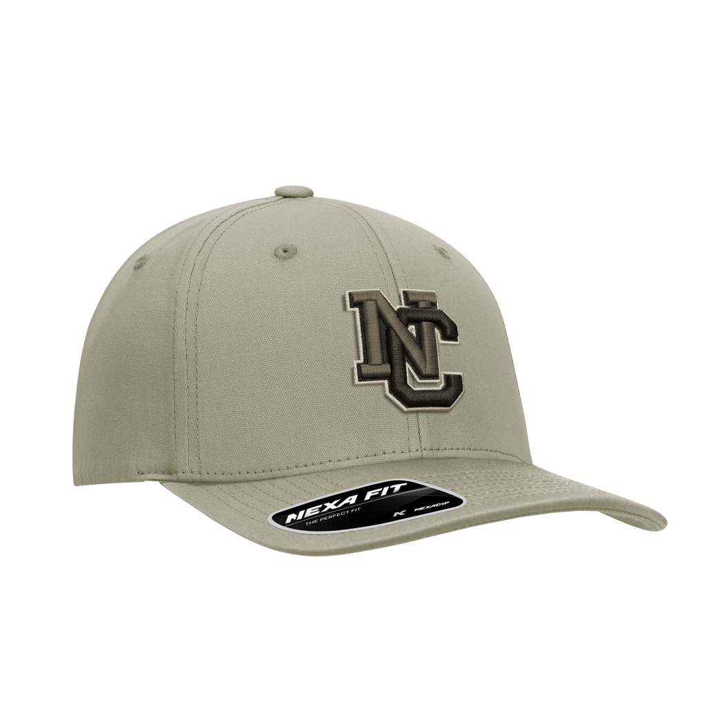 (ACE100) Nexa Fit™ 6 Panel Stretch Cotton Fitted Cap