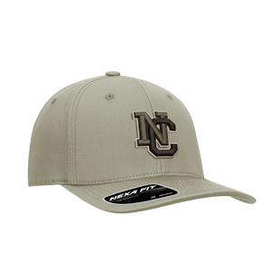 (ACE100) Nexa Fit™ 6 Panel Stretch Cotton Fitted Cap