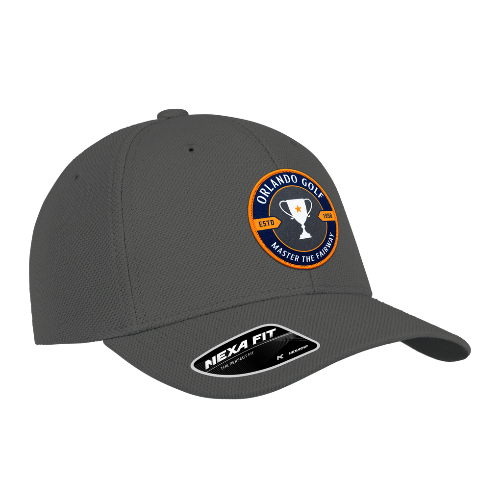 (ACE277) Nexa Fit™ 6 Panel Essential Golf Fitted Cap