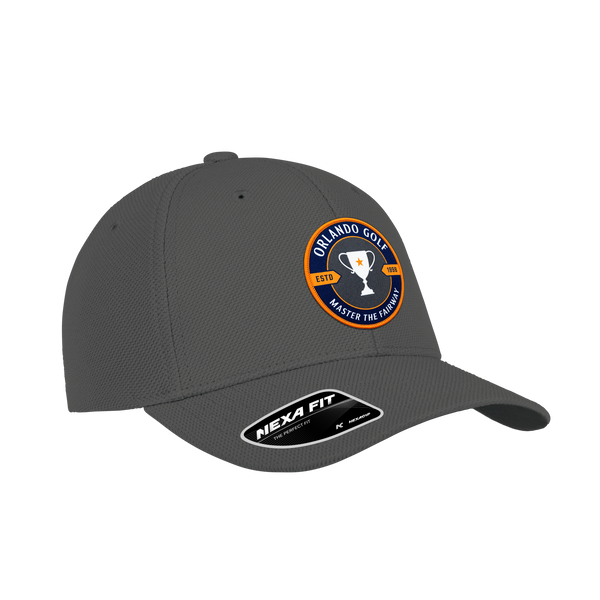 (ACE277) Nexa Fit™ 6 Panel Essential Golf Fitted Cap
