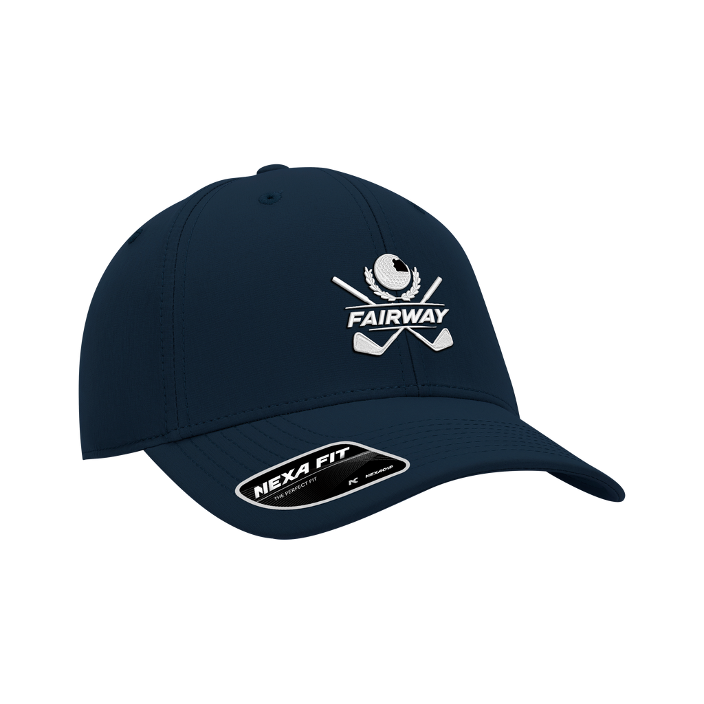 (ACE301SA) Nexa Fit™ 6 Panel Sustainable Golf Adjustable Ball Cap