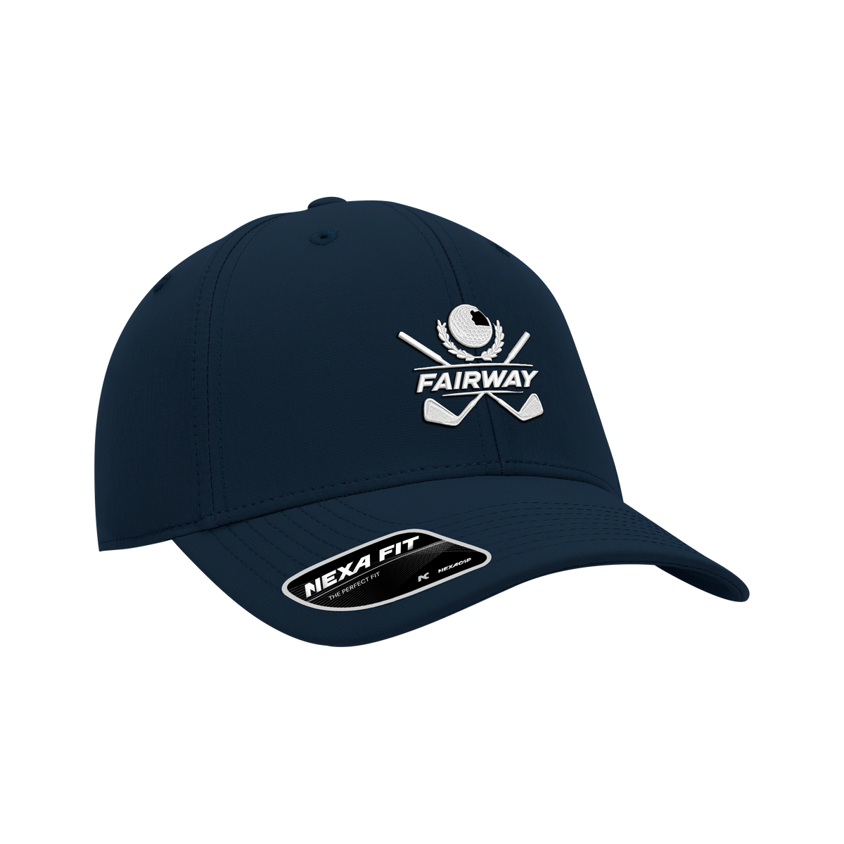 (ACE301SA) Nexa Fit™ 6 Panel Sustainable Golf Adjustable Ball Cap