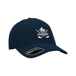 (ACE301SA) Nexa Fit™ 6 Panel Sustainable Golf Adjustable Ball Cap