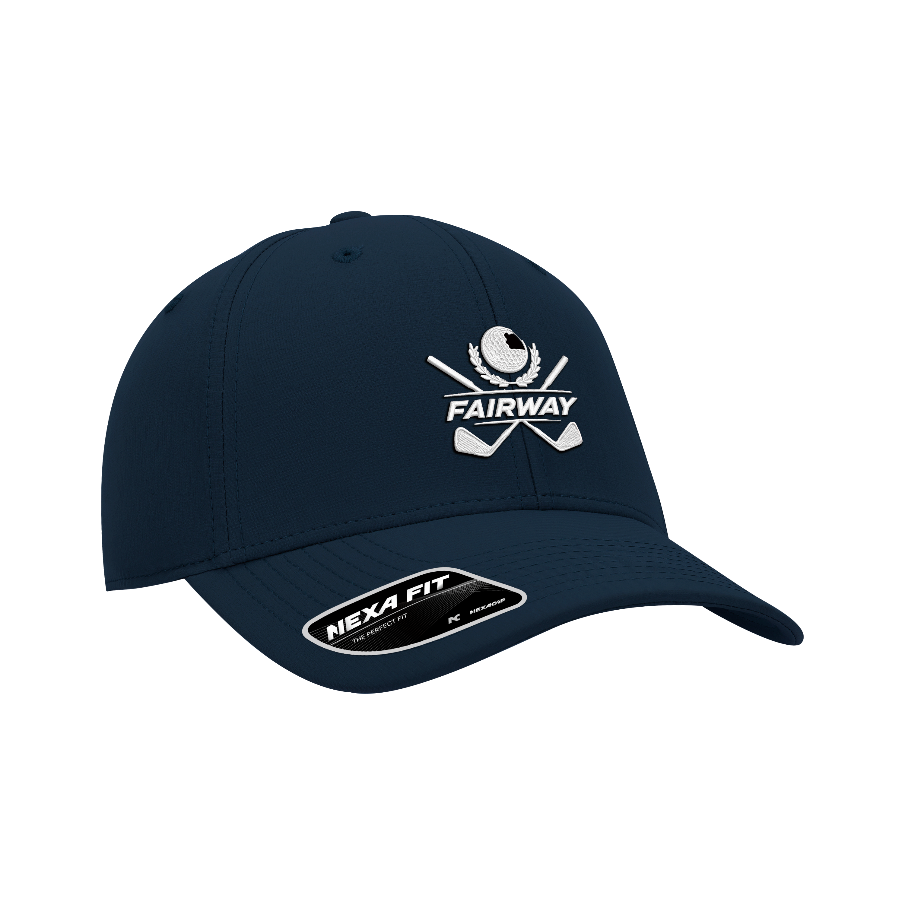 (ACE301SA) Nexa Fit™ 6 Panel Sustainable Golf Adjustable Ball Cap