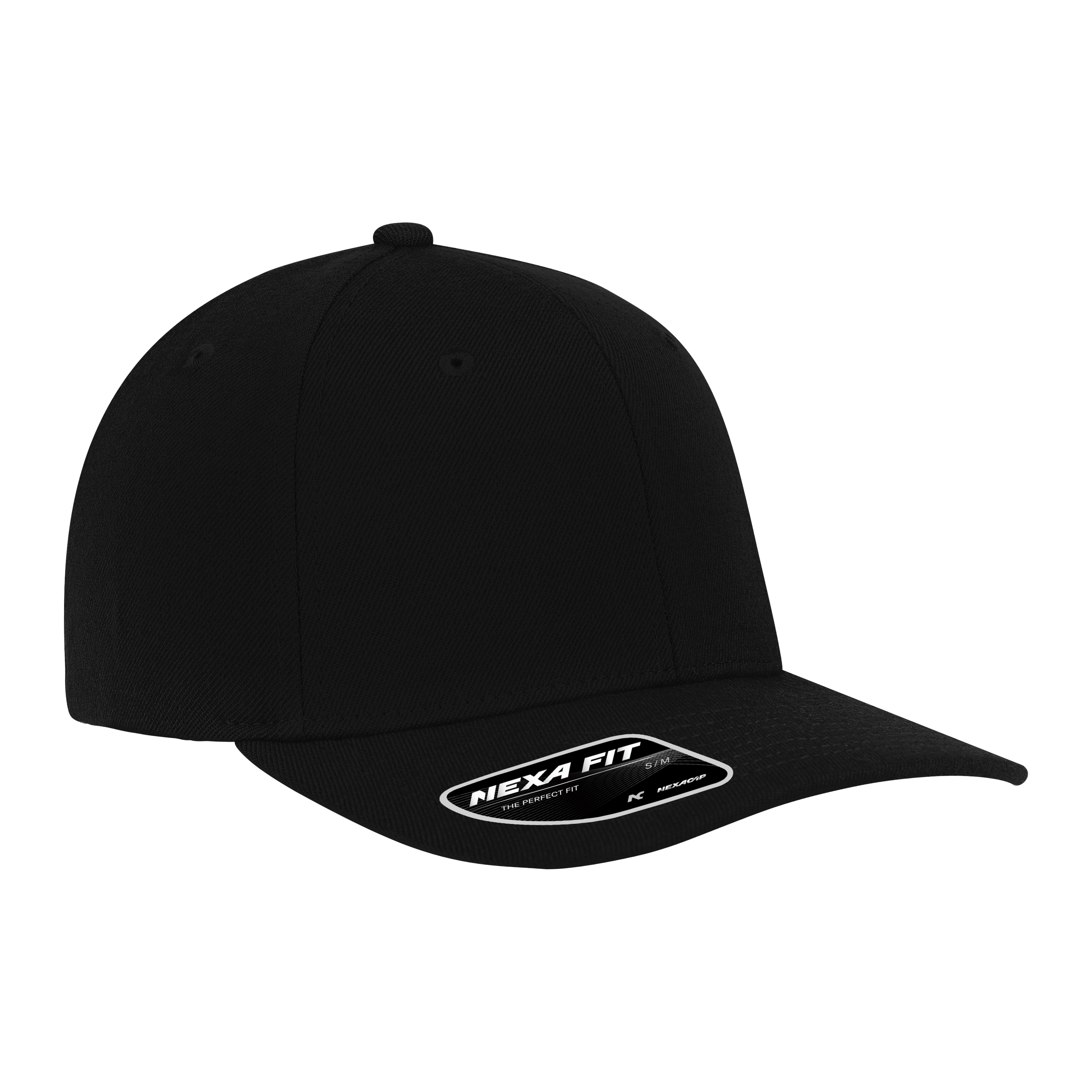 (ACE700) Nexa Fit™ 6 Panel Acrylic Wool Fitted Cap