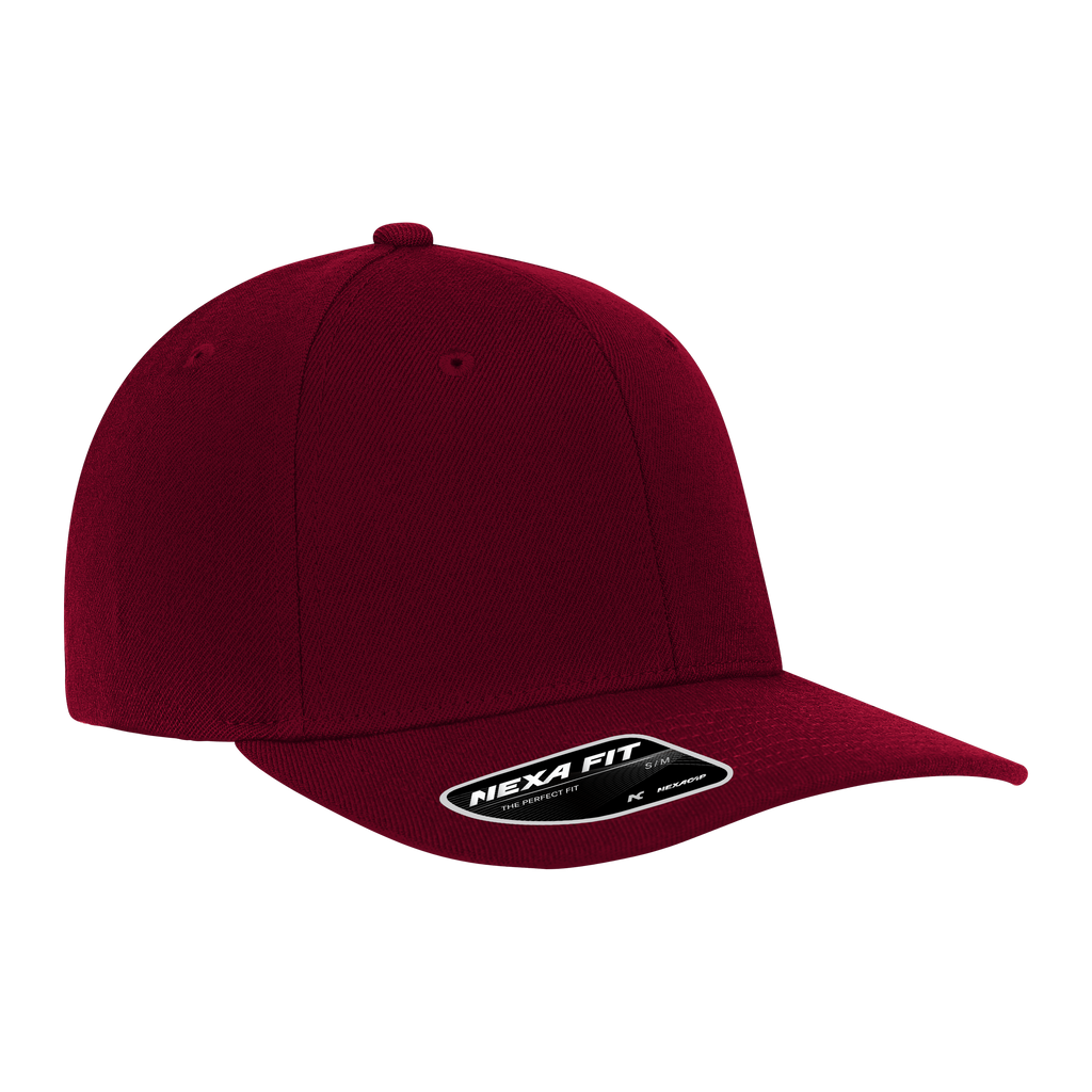 (ACE700) Nexa Fit™ 6 Panel Acrylic Wool Fitted Cap