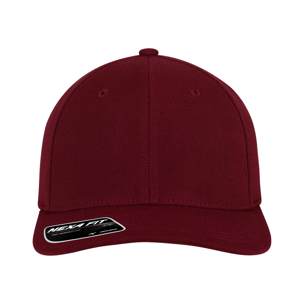 (ACE700) Nexa Fit™ 6 Panel Acrylic Wool Fitted Cap