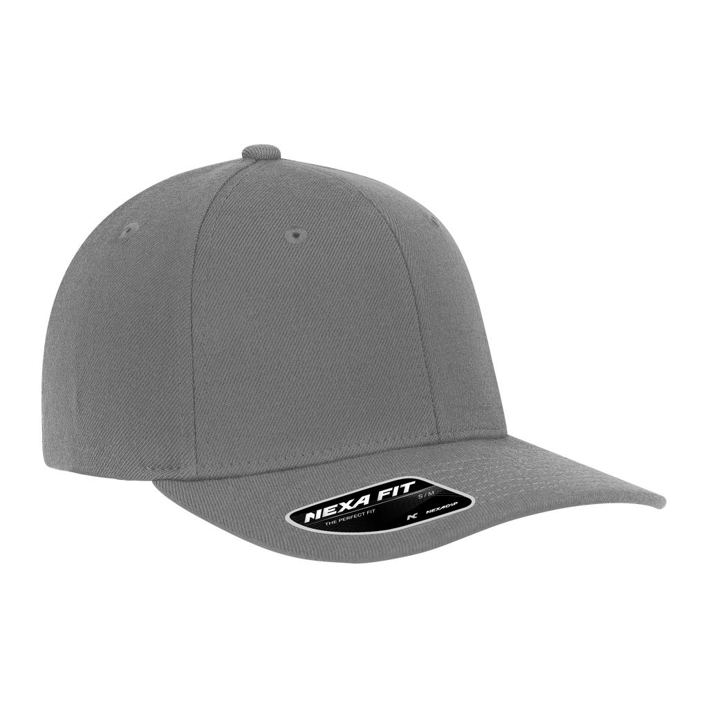 (ACE700) Nexa Fit™ 6 Panel Acrylic Wool Fitted Cap