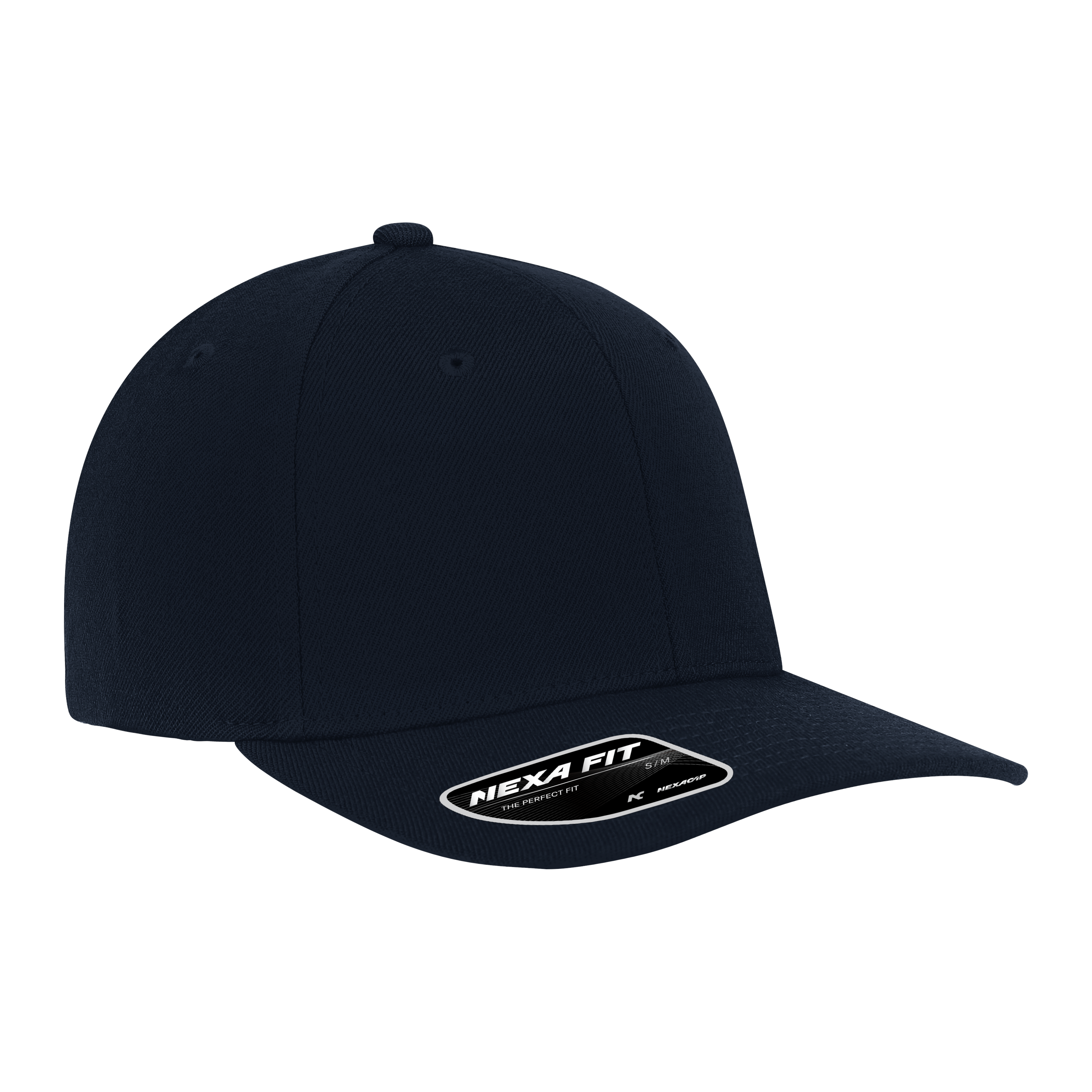 (ACE700) Nexa Fit™ 6 Panel Acrylic Wool Fitted Cap