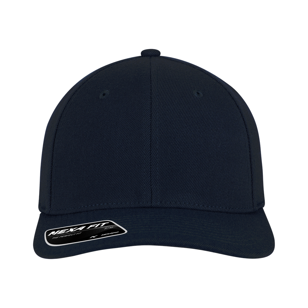 (ACE700) Nexa Fit™ 6 Panel Acrylic Wool Fitted Cap