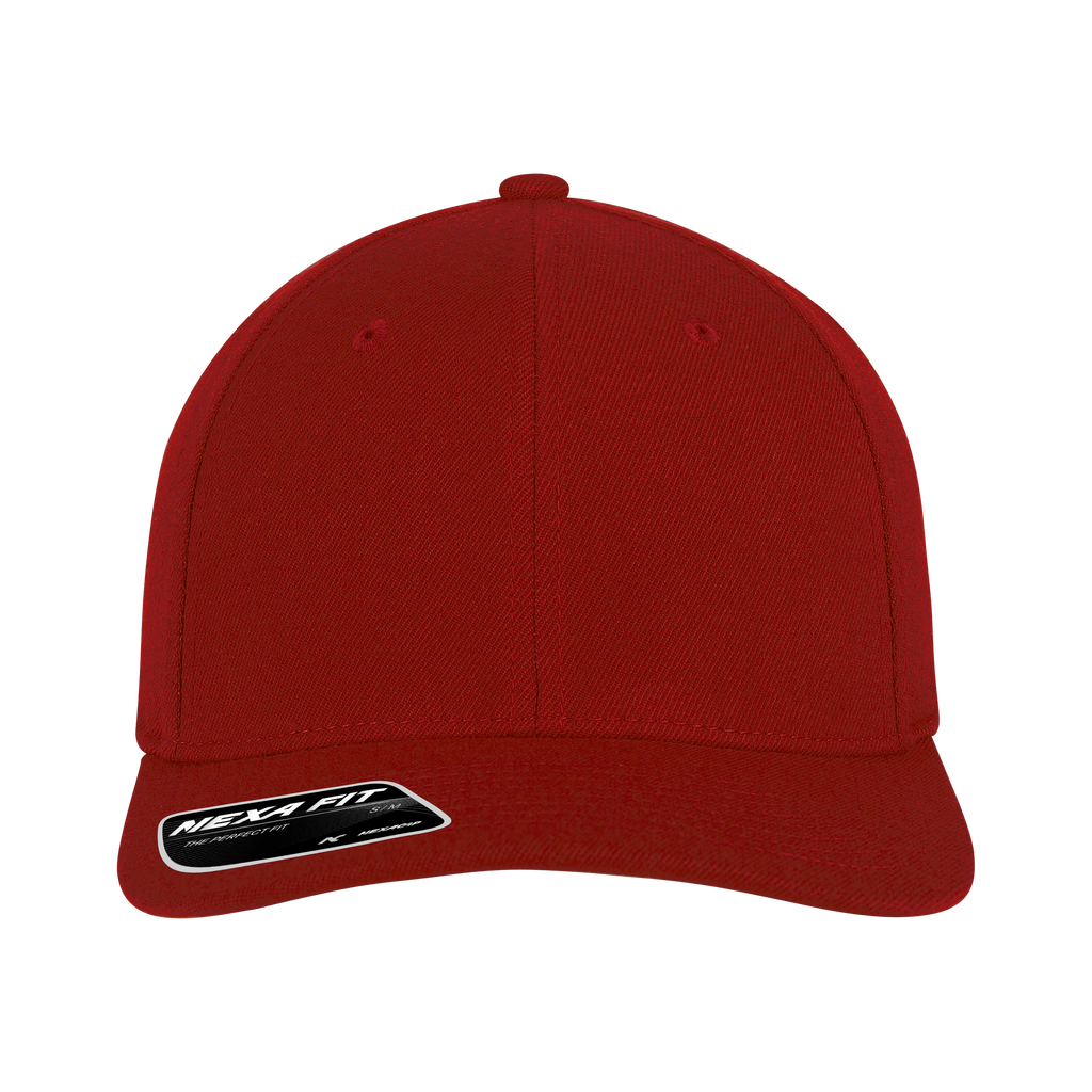 (ACE700) Nexa Fit™ 6 Panel Acrylic Wool Fitted Cap