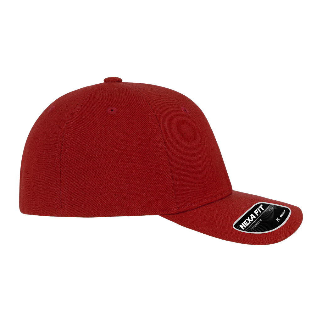 (ACE700) Nexa Fit™ 6 Panel Acrylic Wool Fitted Cap