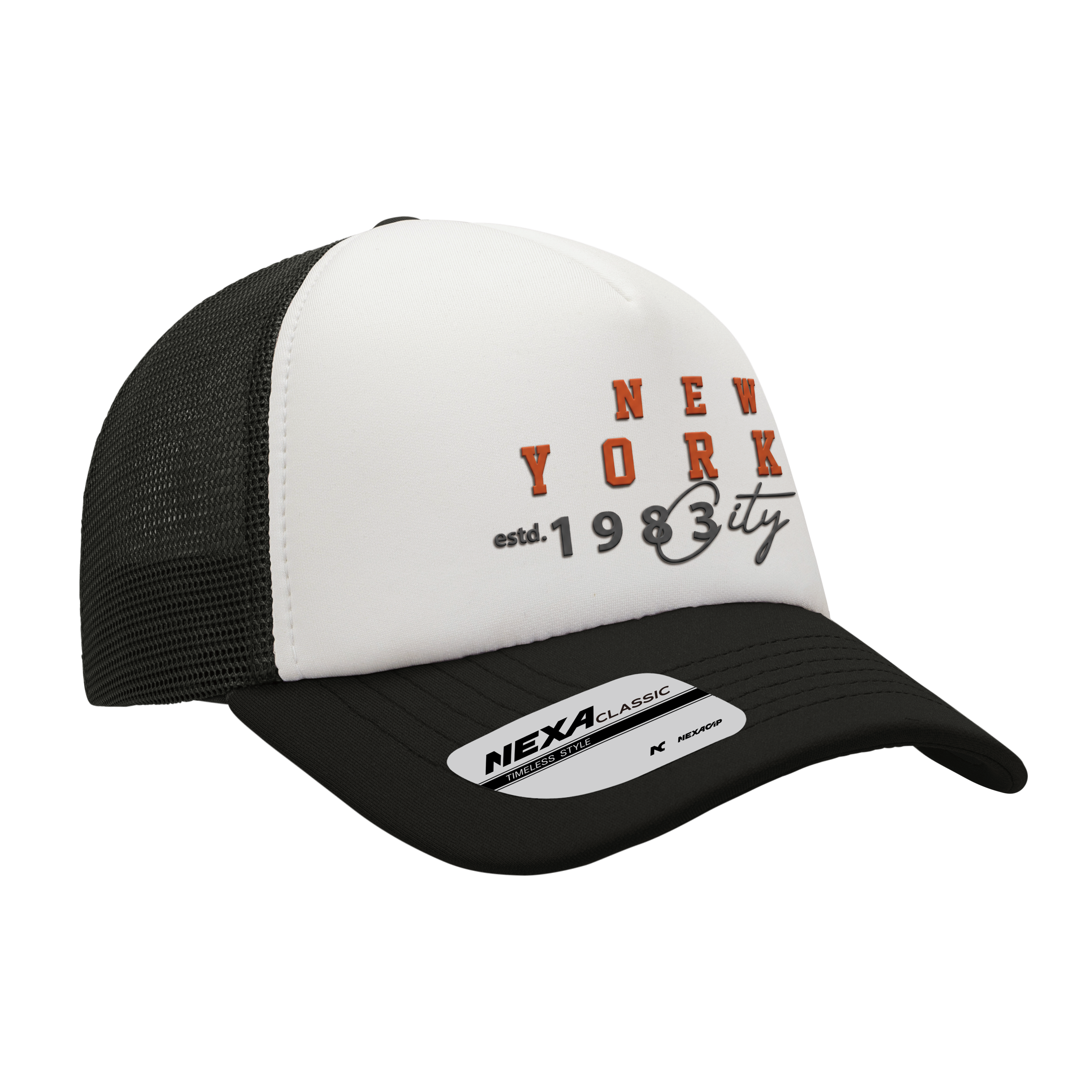 (ATL321) Nexa Classic™ 5 Panel Foam Trucker Cap