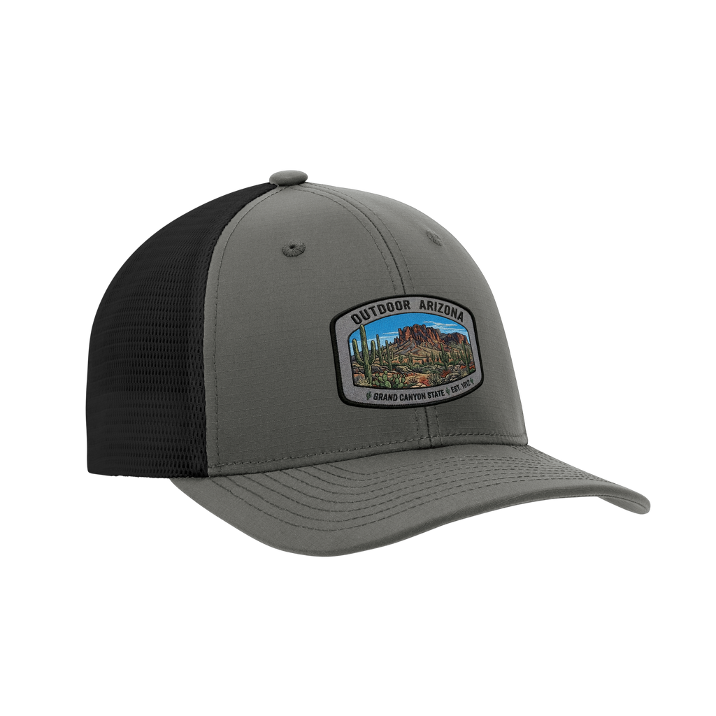(DFW274R) Ripstop Performance Trucker Cap