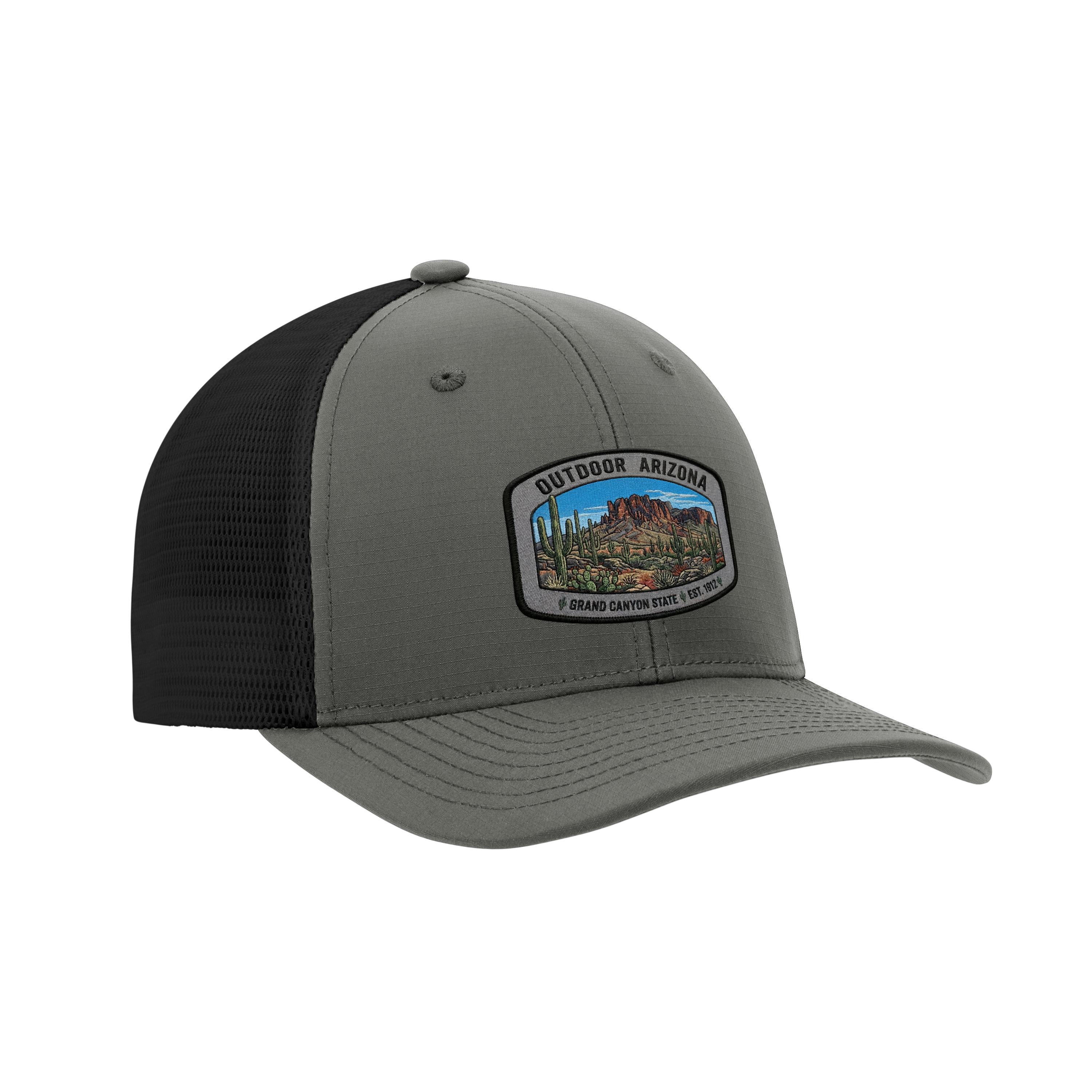 (DFW274R) Ripstop Performance Trucker Cap
