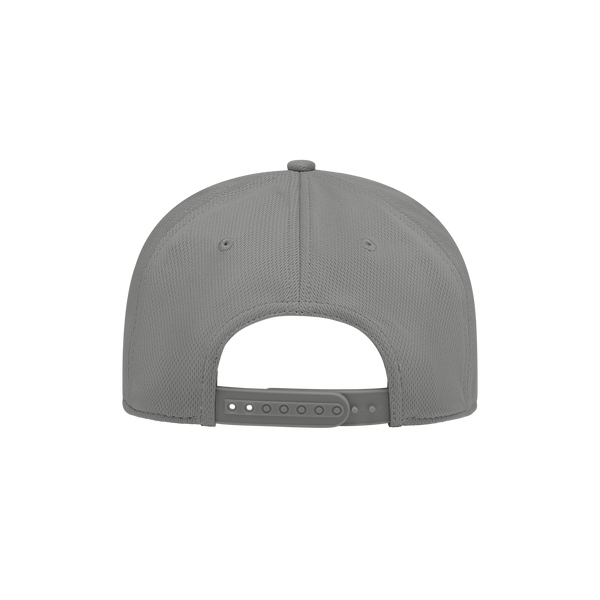 (HMR327) 6 Panel Poly-Knit Snapback