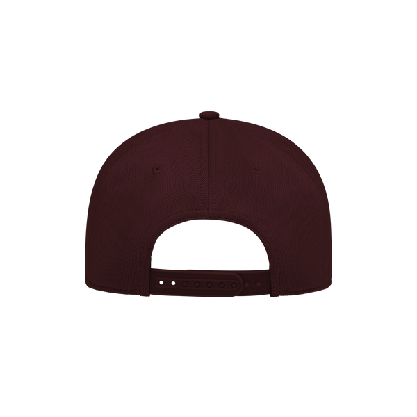 (HMR327) 6 Panel Poly-Knit Snapback