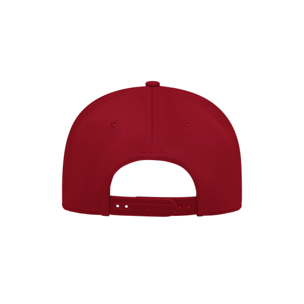 (HMR327) 6 Panel Poly-Knit Snapback