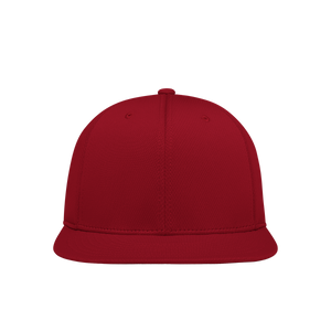 (HMR327) 6 Panel Poly-Knit Snapback