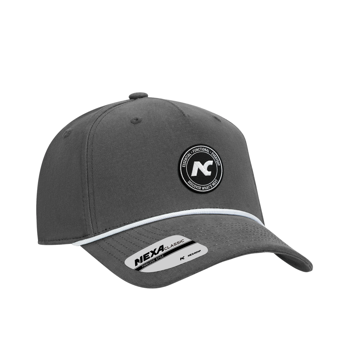 (LAX121V) Nexa Classic™ 5 Panel Cotton Rope Cap