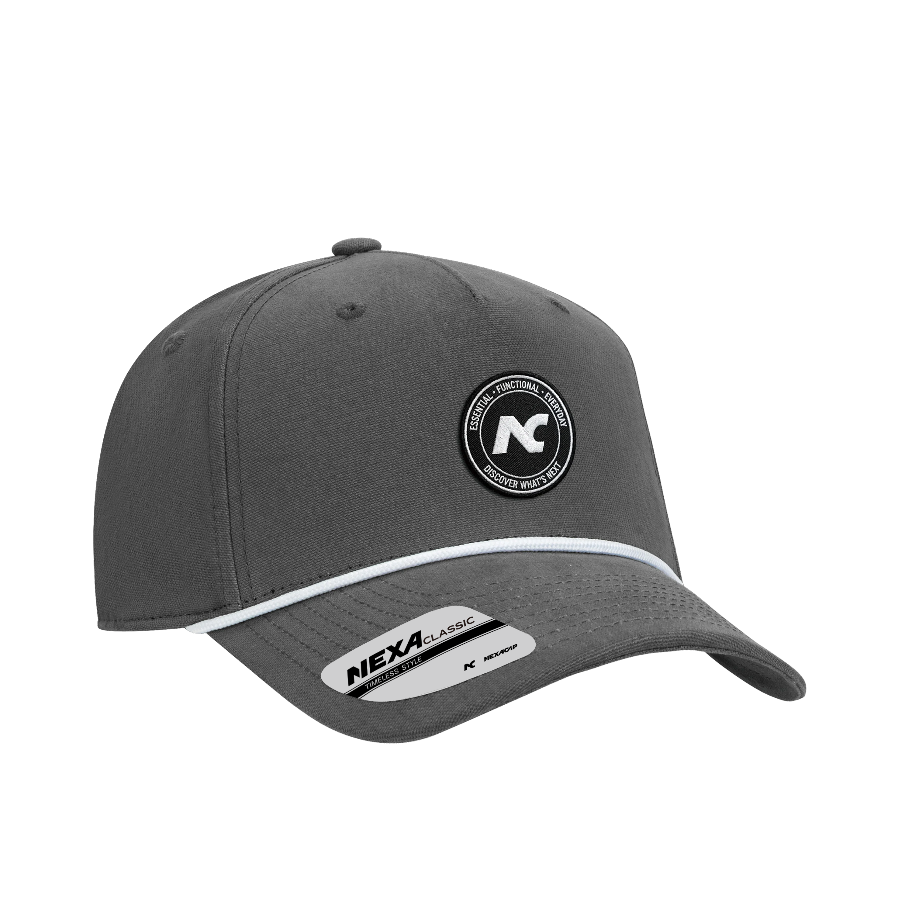 (LAX121V) Nexa Classic™ 5 Panel Cotton Rope Cap