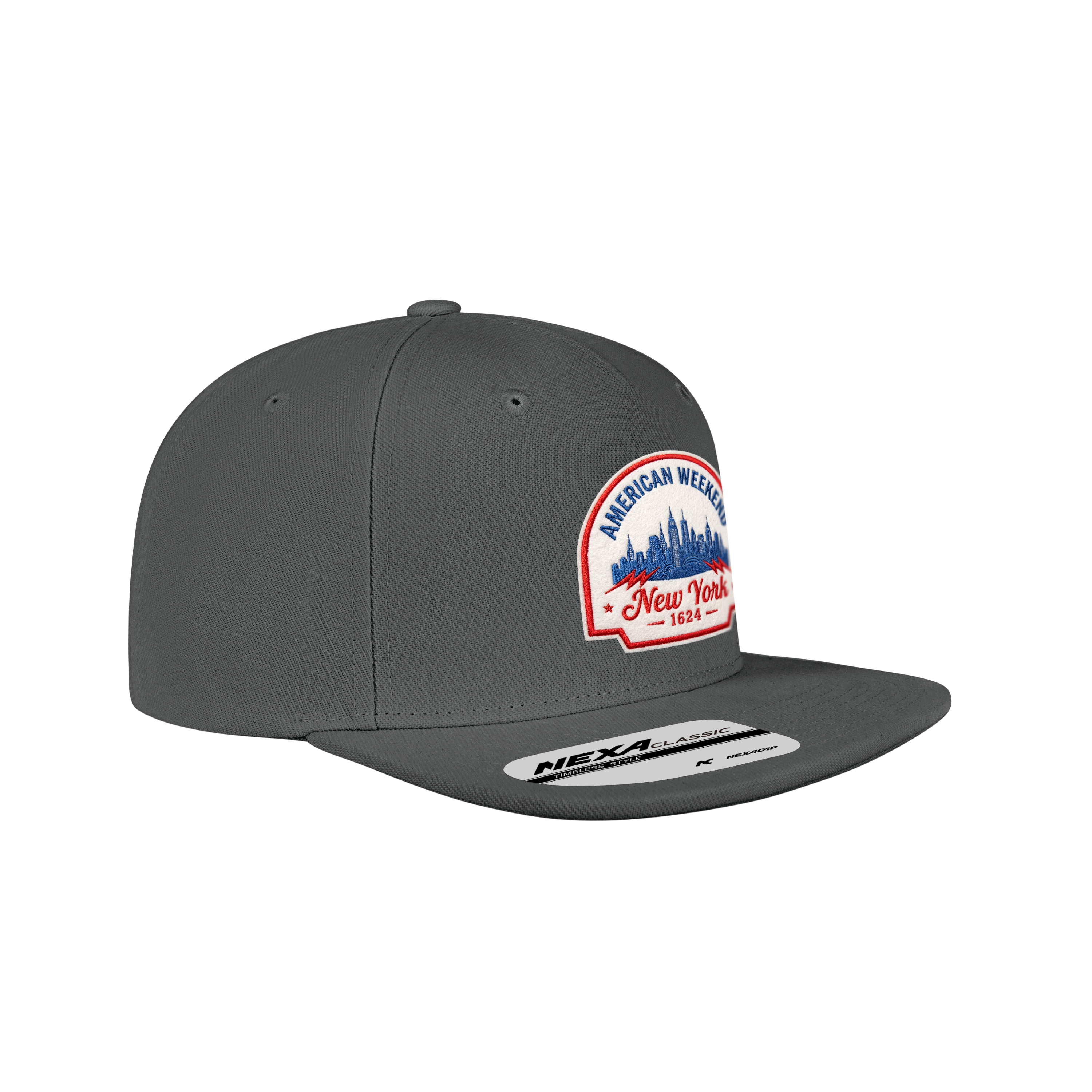 (LAX319) Nexa Classic™ 5 Panel Retro Snapback