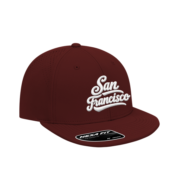 (MVP327) Nexa Fit™ 6 Panel Game Day Perforation Fitted Cap
