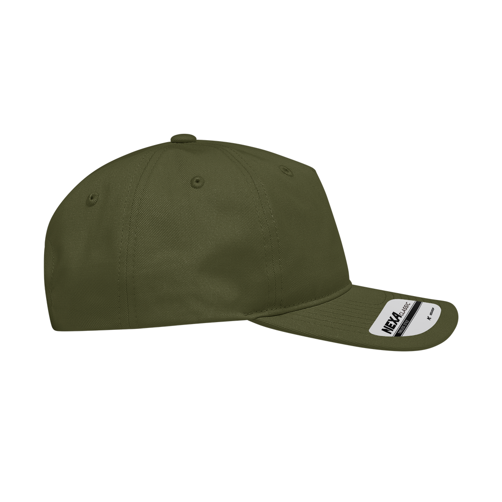 (NYC108) Nexa Classic™ 5 Panel Cotton Dad Hat