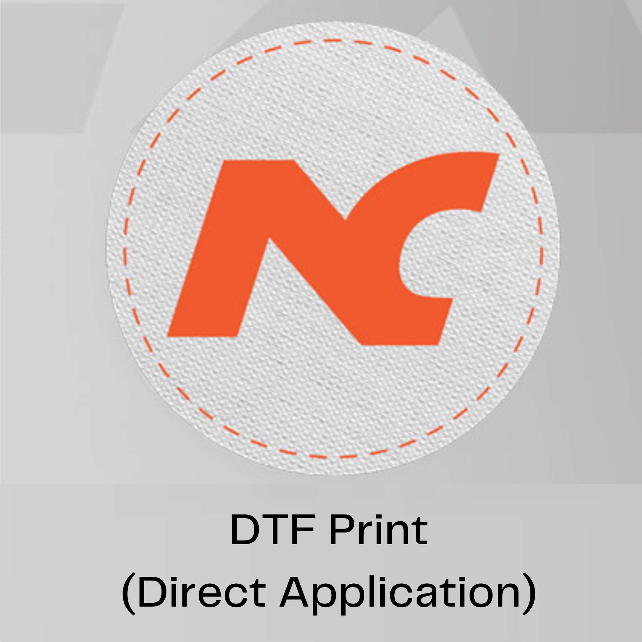 9B. BACK DTF Print (Full Color)| 12+ Min