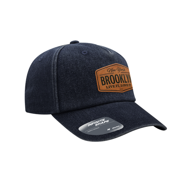 (PAR109D) Infinite Shape™ 5 Panel Denim Cap