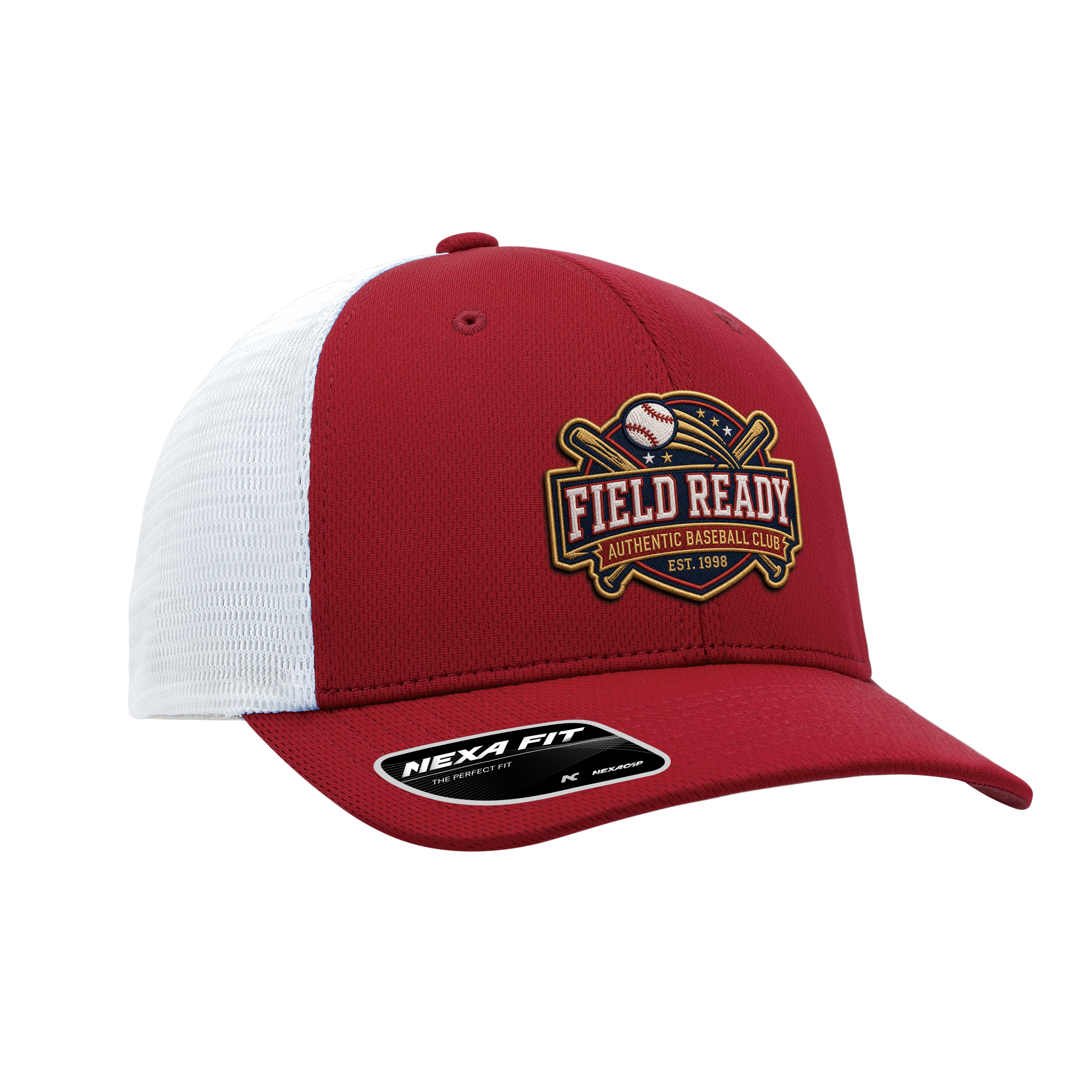 (PRO300) Nexa Fit™ 6 Panel Mesh Back Fitted Cap
